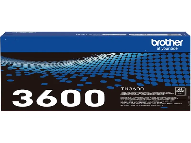 Brother 3600 (TN-3600) – Tóner Negro Original