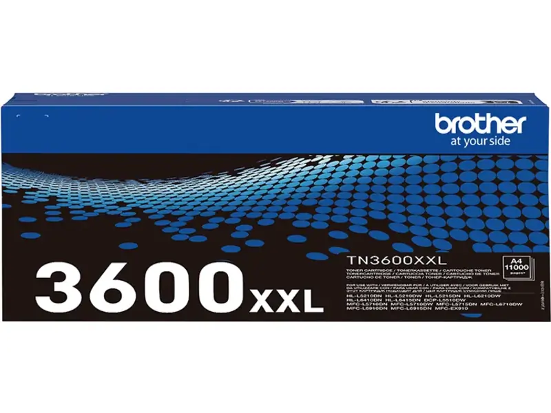 Brother 3600 XXL (TN-3600XXL) – Tóner Negro Original