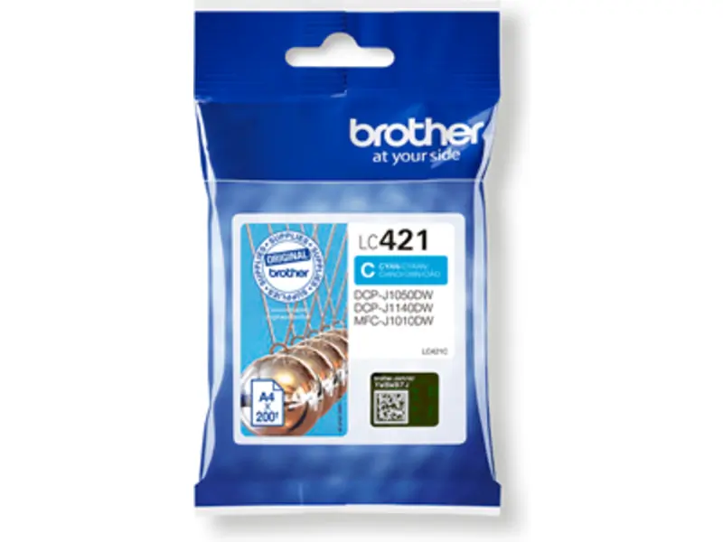 Brother 421 (LC-421C) – Cartucho de tinta Cian Original