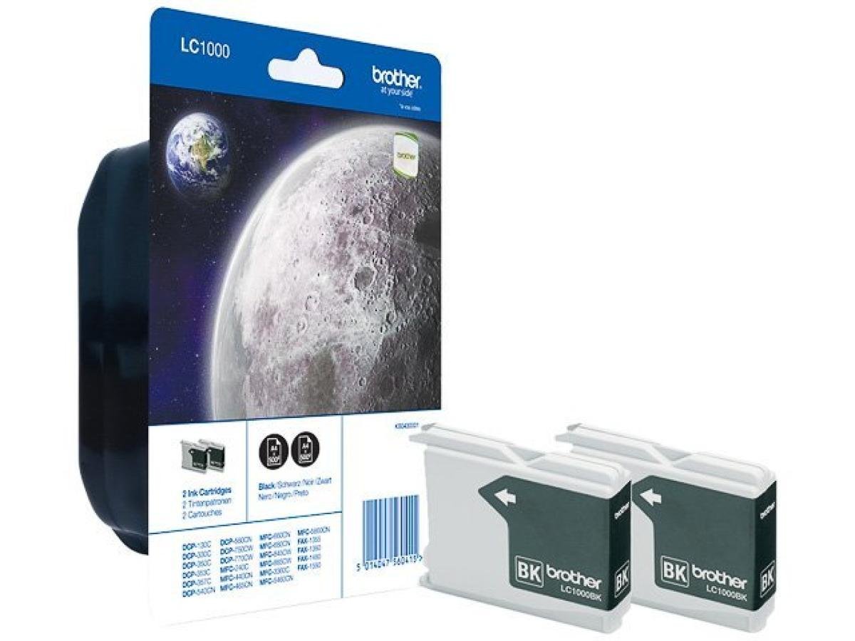 Brother LC-1000 (LC-1000BKBP2) – Cartucho de tinta Negro Original