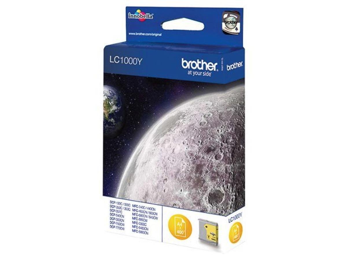 Brother LC-1000 (LC-1000Y) – Cartucho de tinta Amarillo Original