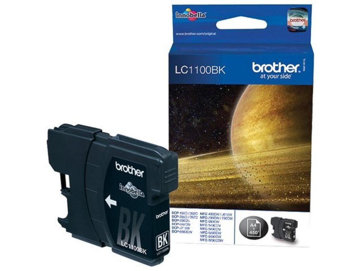 Brother LC-1100 (LC-1100BK) – Cartucho de tinta Negro Original