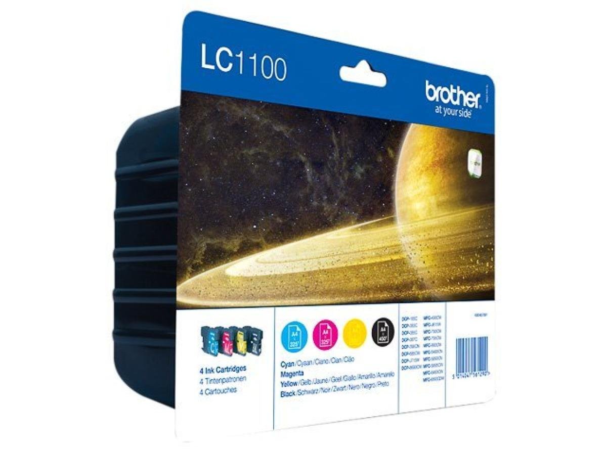 Brother LC-1100 (LC-1100VALBP) – Pack de cartuchos de tinta original