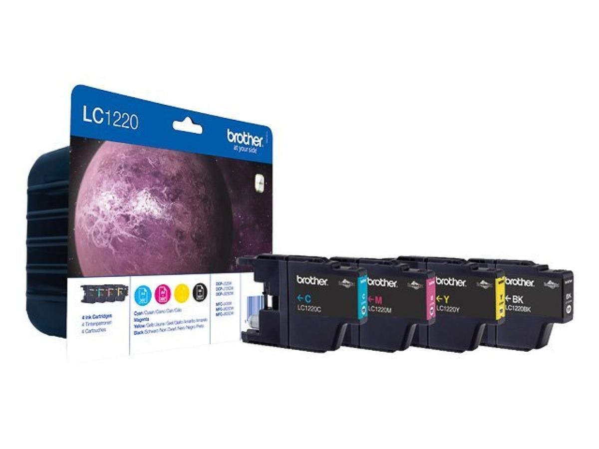 Brother LC-1220 (LC-1220VALBP) – Pack de cartuchos de tinta original