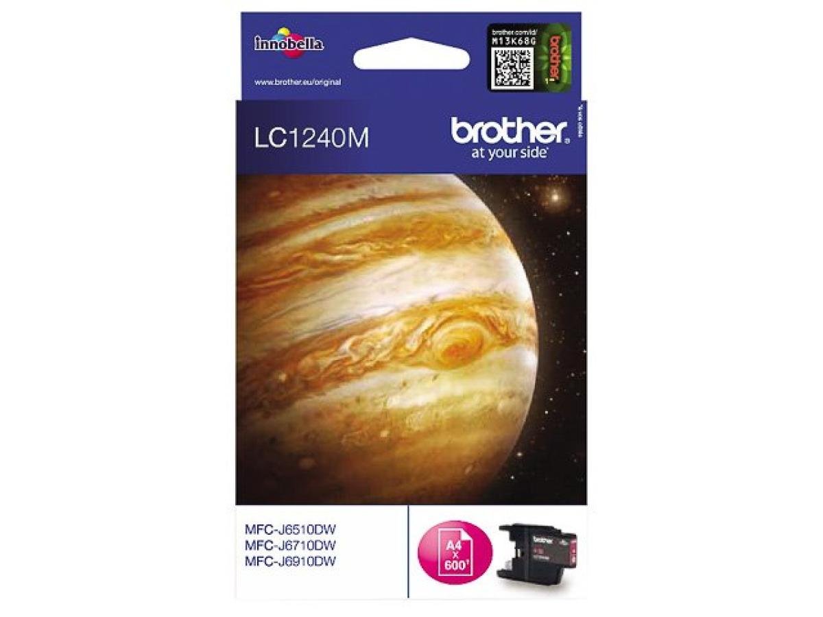 Brother LC-1240 (LC-1240M) – Cartucho de tinta Magenta Original