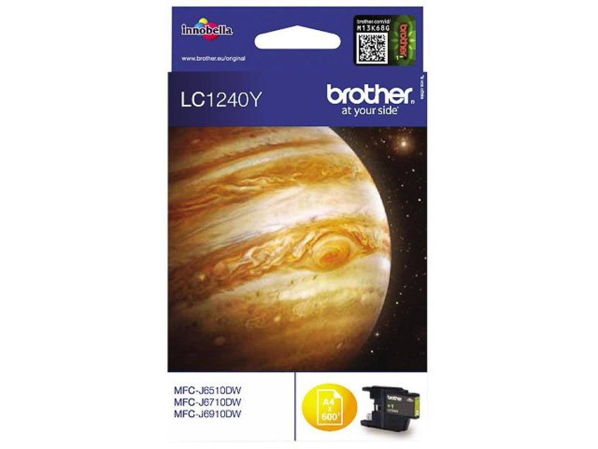 Brother LC-1240 (LC-1240Y) – Cartucho de tinta Amarillo Original