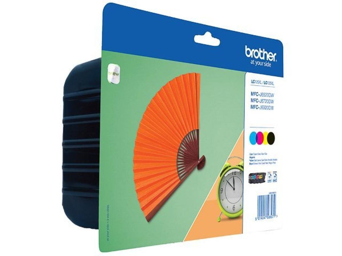 Brother LC-129 (LC-129XLVALBP) – Pack de cartuchos de tinta original