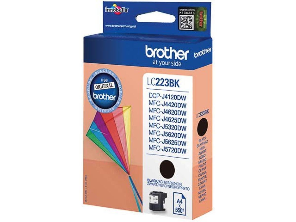 Brother LC-223 (LC-223BK) – Cartucho de tinta Negro Original