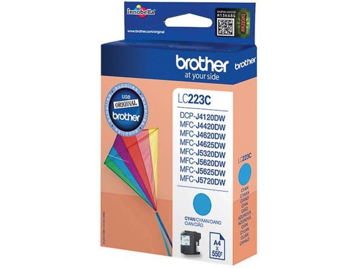 Brother LC-223 (LC-223C) – Cartucho de tinta Cian Original