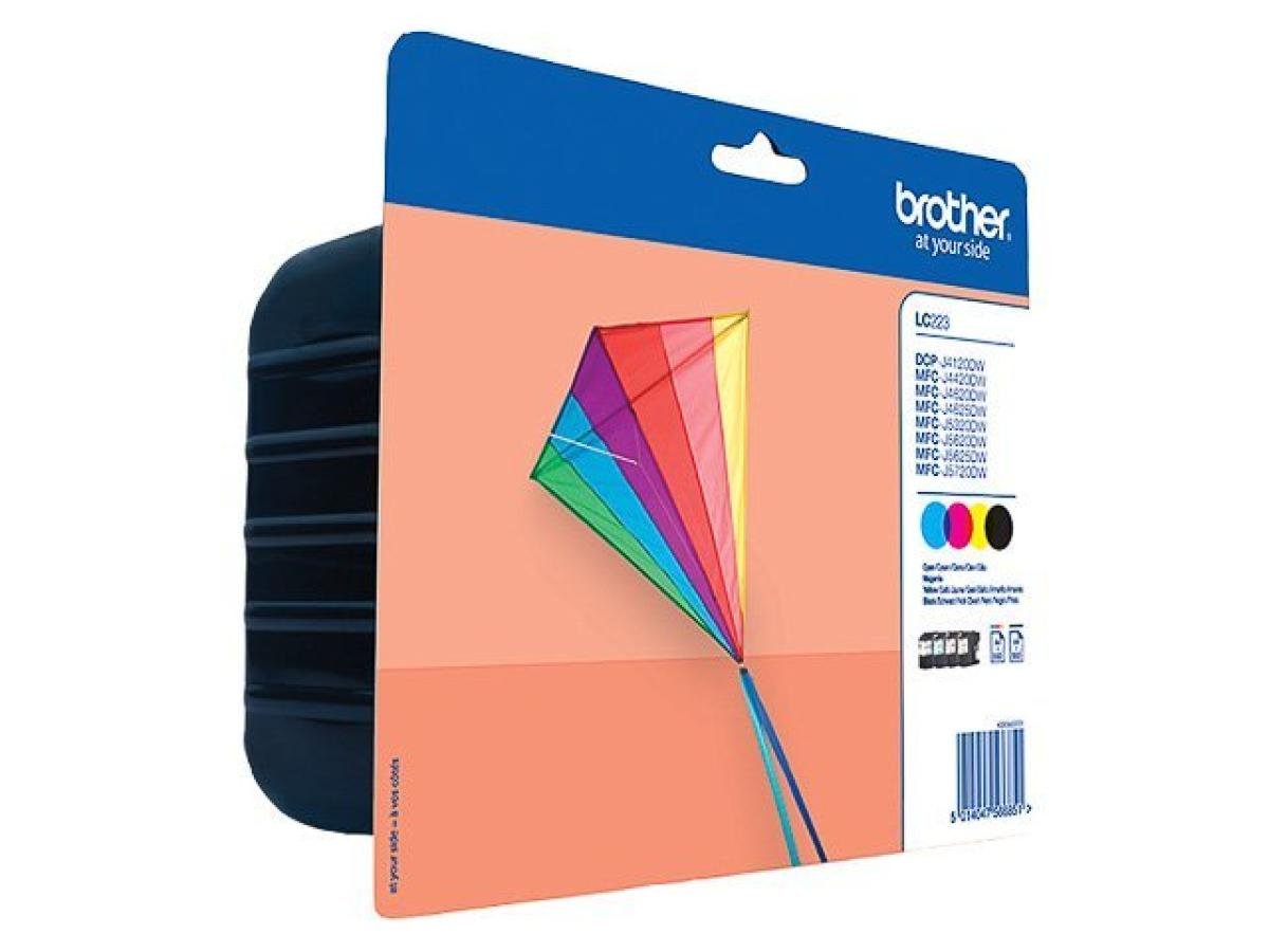 Brother LC-223 (LC-223VALBP) – Pack de cartuchos de tinta original