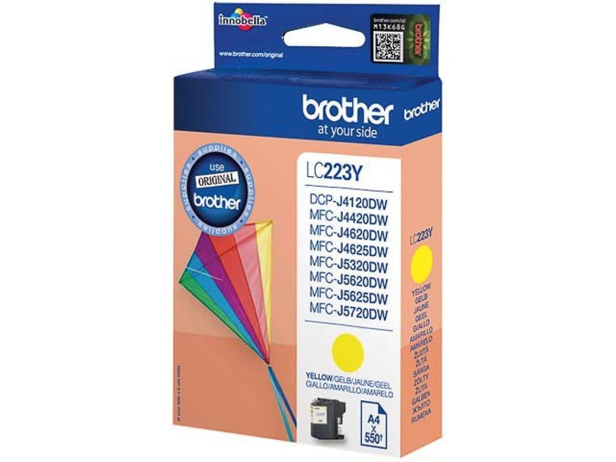 Brother LC-223 (LC-223Y) – Cartucho de tinta Amarillo Original