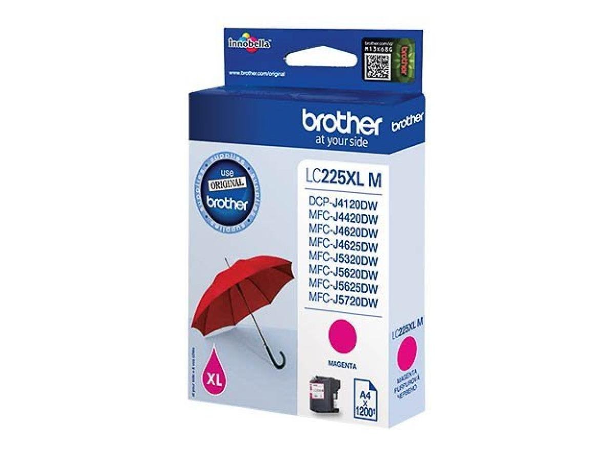 Brother LC-225 (LC-225XLM) – Cartucho de tinta Magenta Original