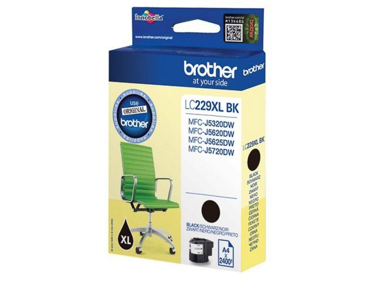 Brother LC-229 (LC-229XLBK) – Cartucho de tinta Negro Original