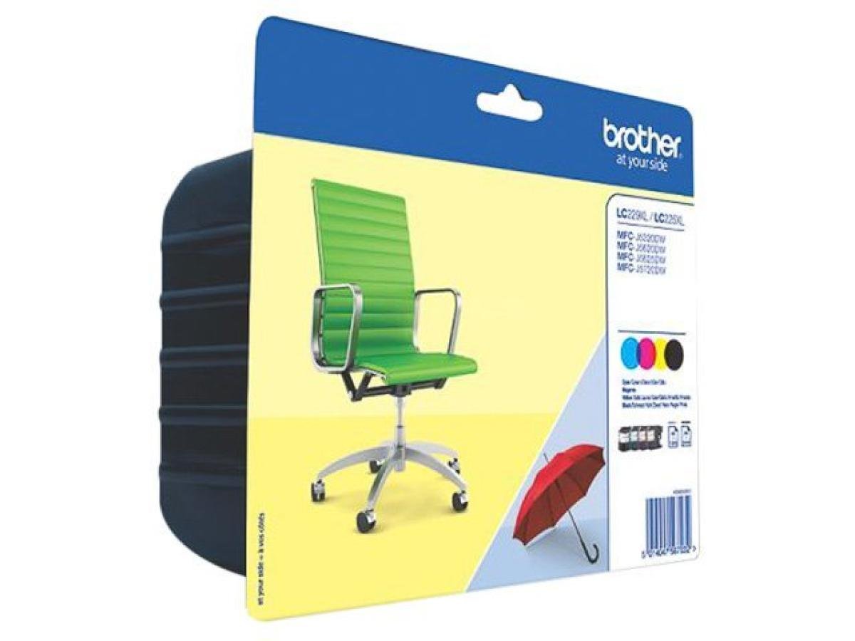 Brother LC-229 (LC-229XLVALBP) – Pack de cartuchos de tinta original