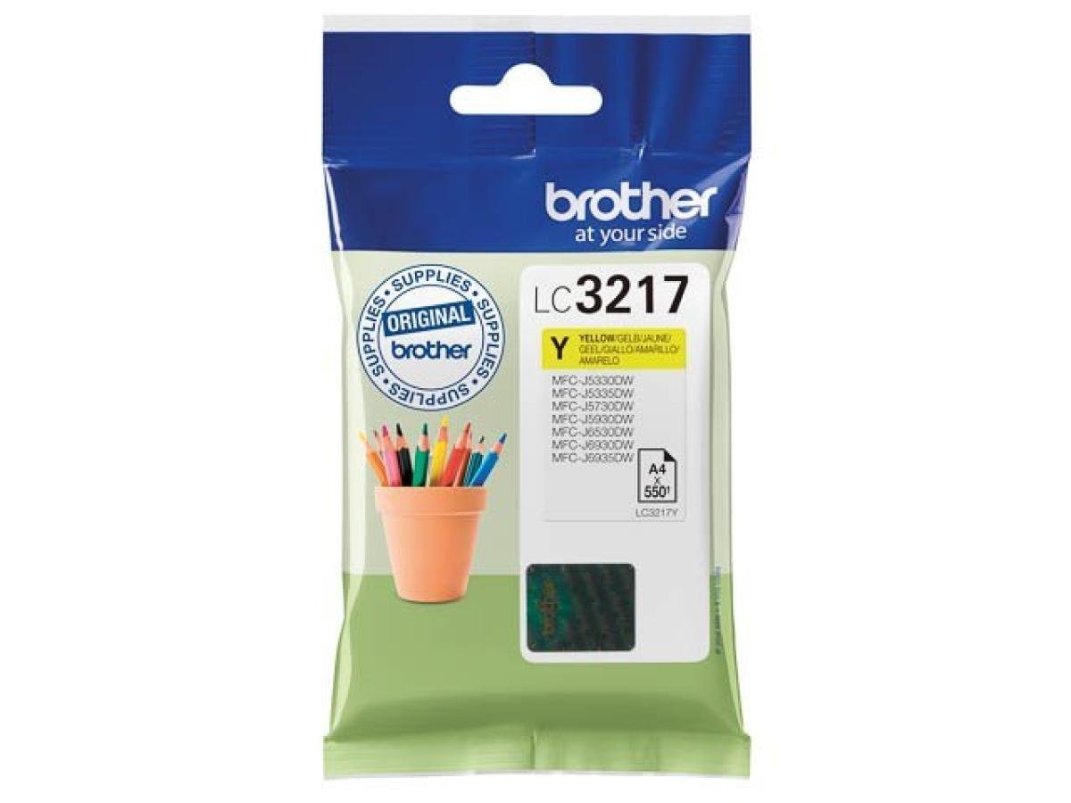 Brother LC-3217 (LC-3217Y) – Cartucho de tinta Amarillo Original