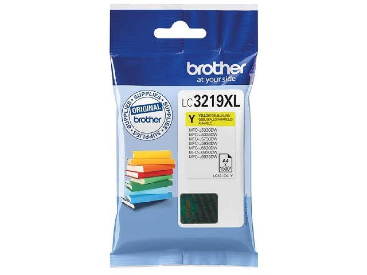 Brother LC-3219 (LC-3219XL Y) – Cartucho de tinta Amarillo Original