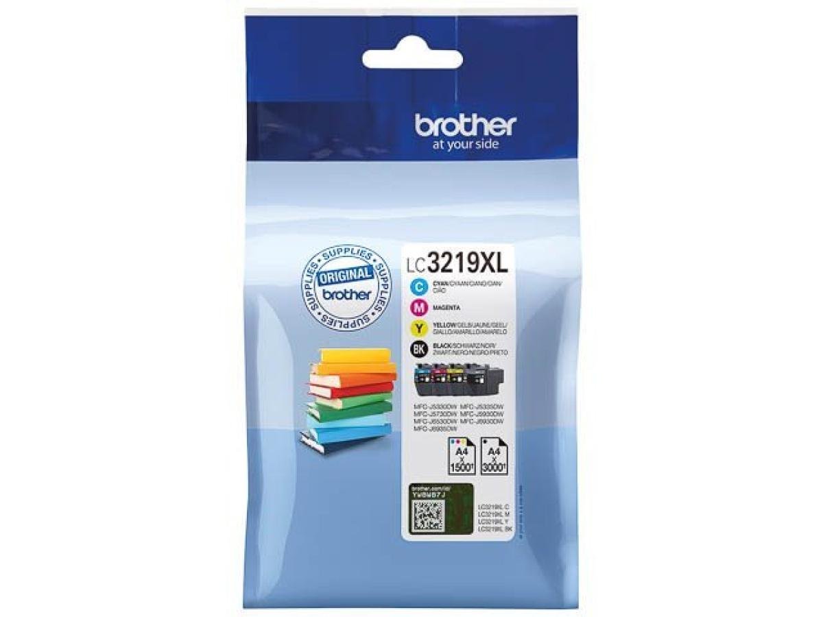 Brother LC-3219 (LC-3219XLVAL) – Pack de cartuchos de tinta original