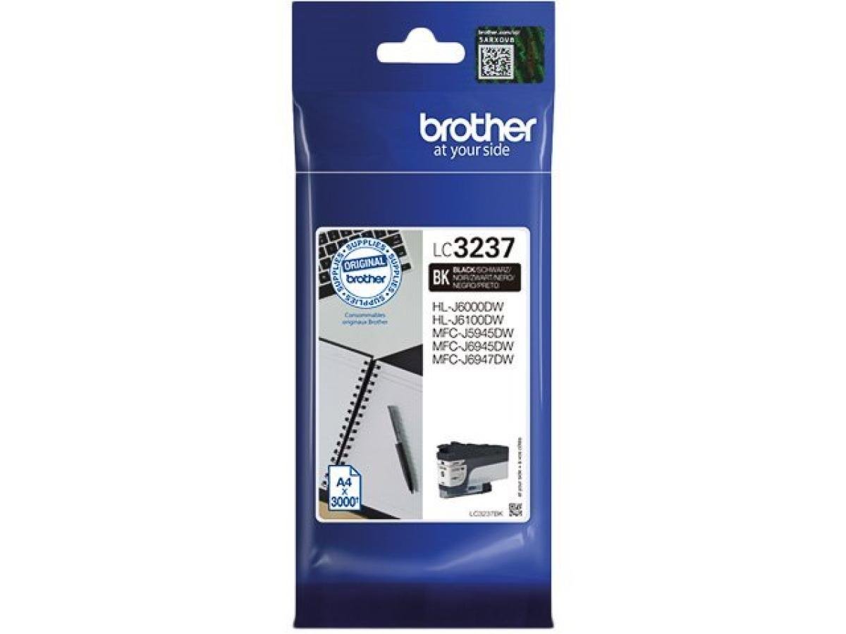 Brother LC-3237 (LC-3237BK) – Cartucho de tinta Negro Original