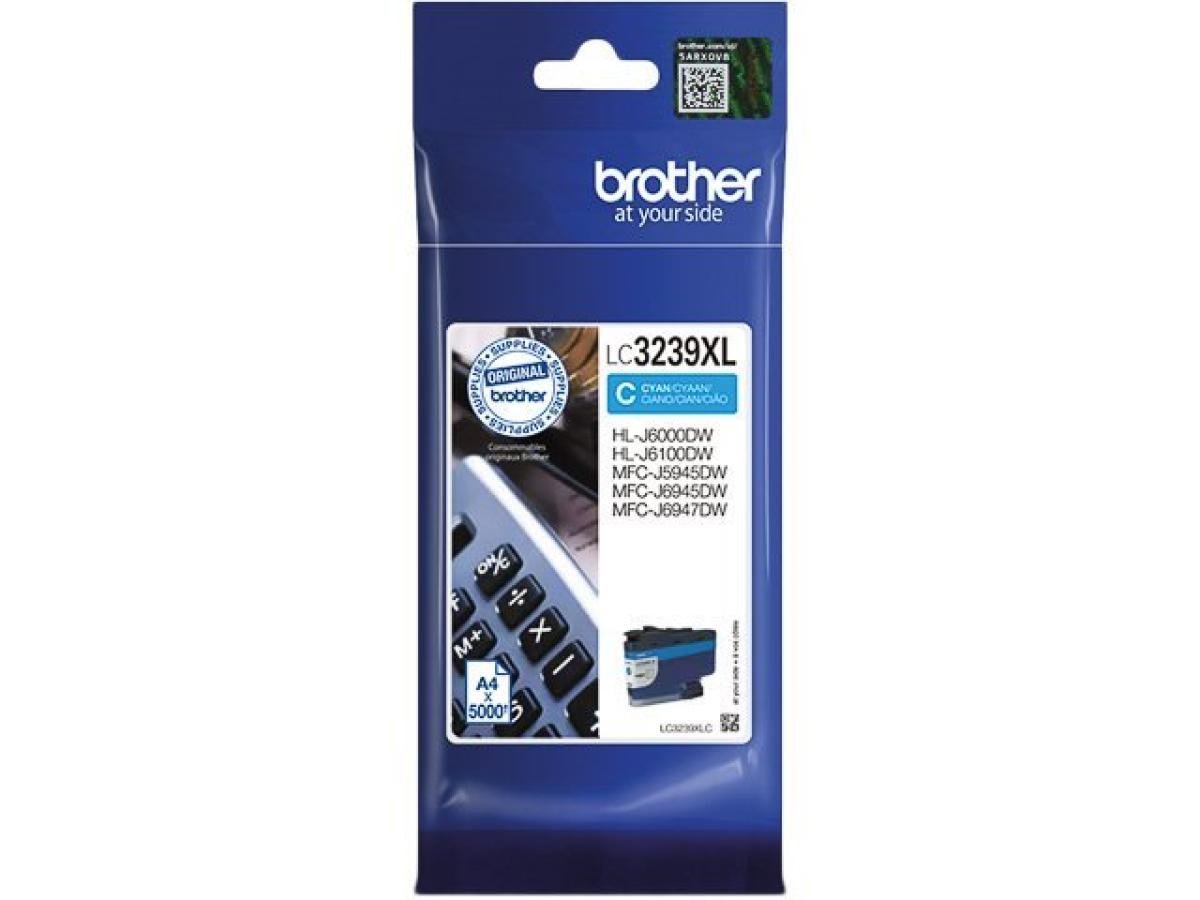 Brother LC-3239 (LC-3239XLC) – Cartucho de tinta Cian Original
