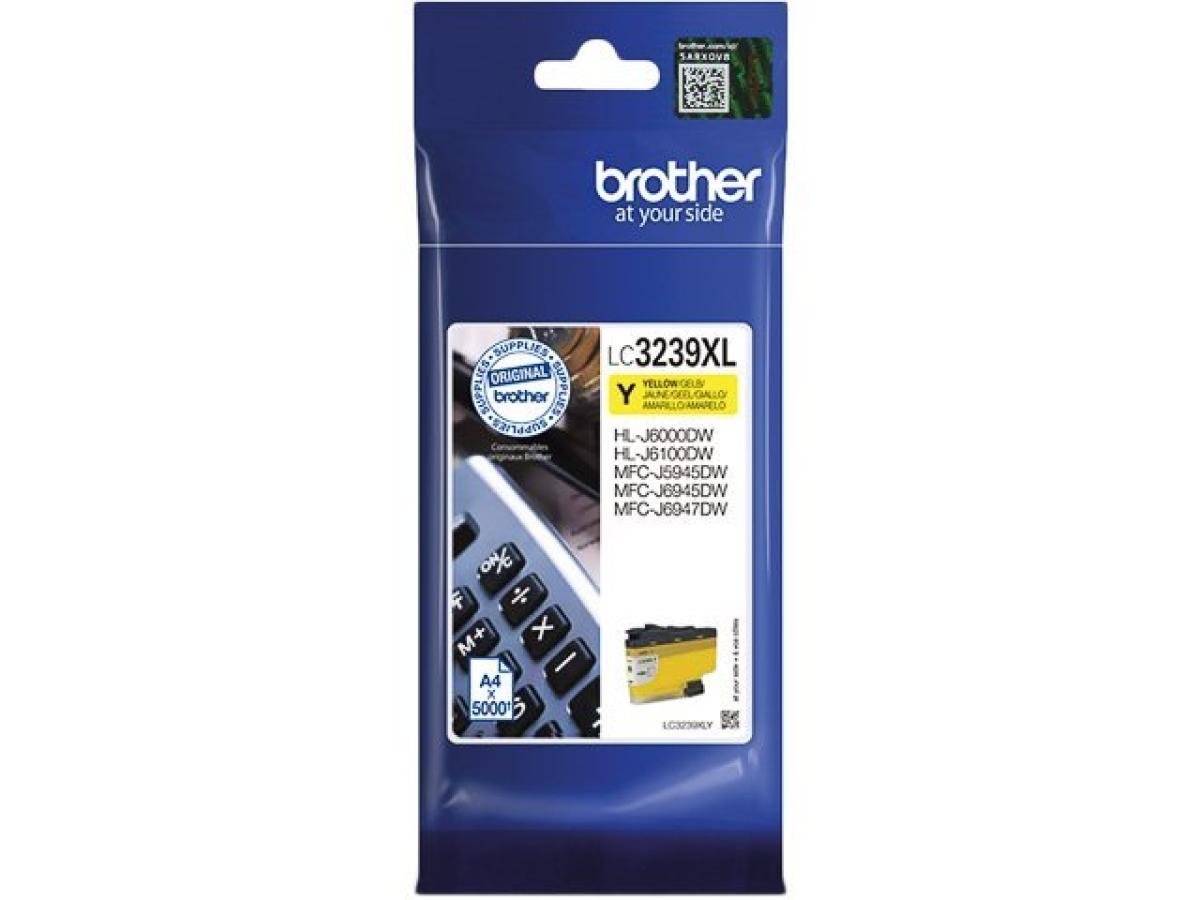 Brother LC-3239 (LC-3239XLY) – Cartucho de tinta Amarillo Original