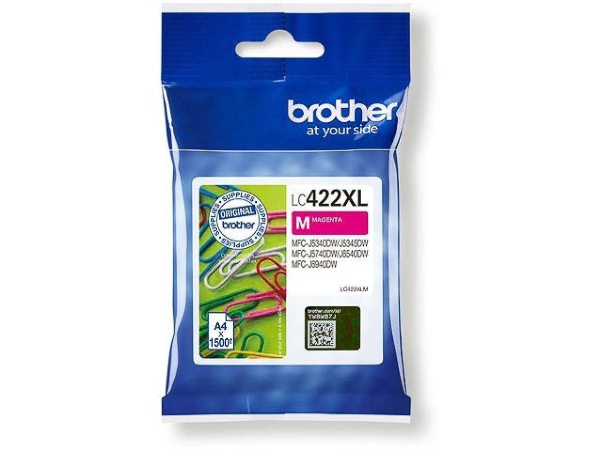 Brother LC-422 (LC-422XLM) – Cartucho de tinta Magenta Original