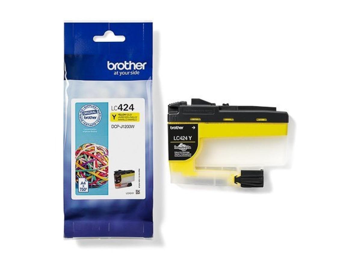Brother LC-424 (LC-424Y) – Cartucho de tinta Amarillo Original
