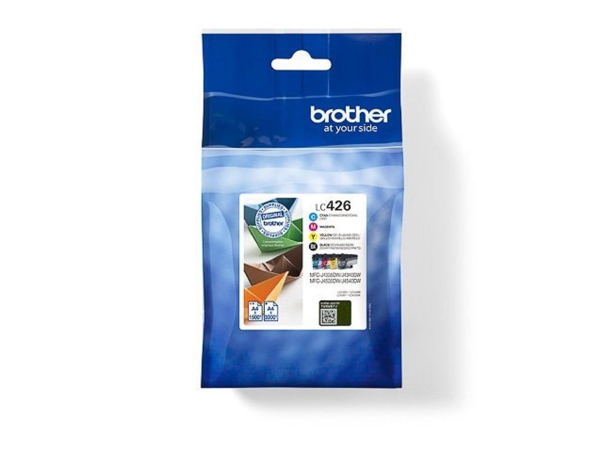 Brother LC-426 (LC-426VAL) – Pack de cartuchos de tinta original