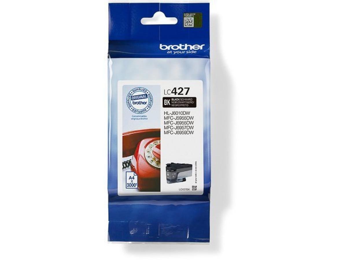 Brother LC-427 (LC-427BK) – Cartucho de tinta Negro Original