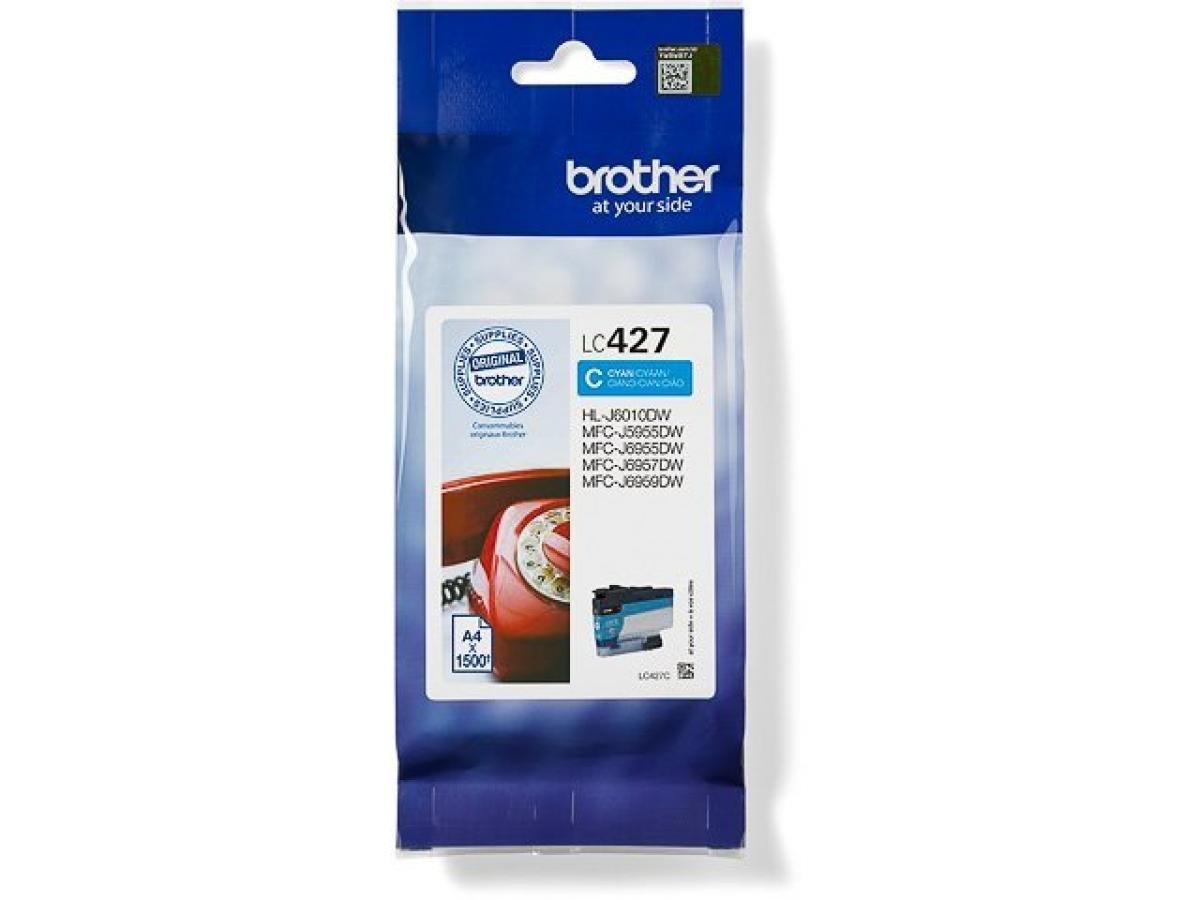 Brother LC-427 (LC-427C) – Cartucho de tinta Cian Original