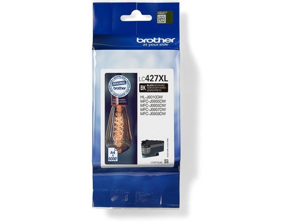 Brother LC-427 (LC-427XLBK) – Cartucho de tinta Negro Original
