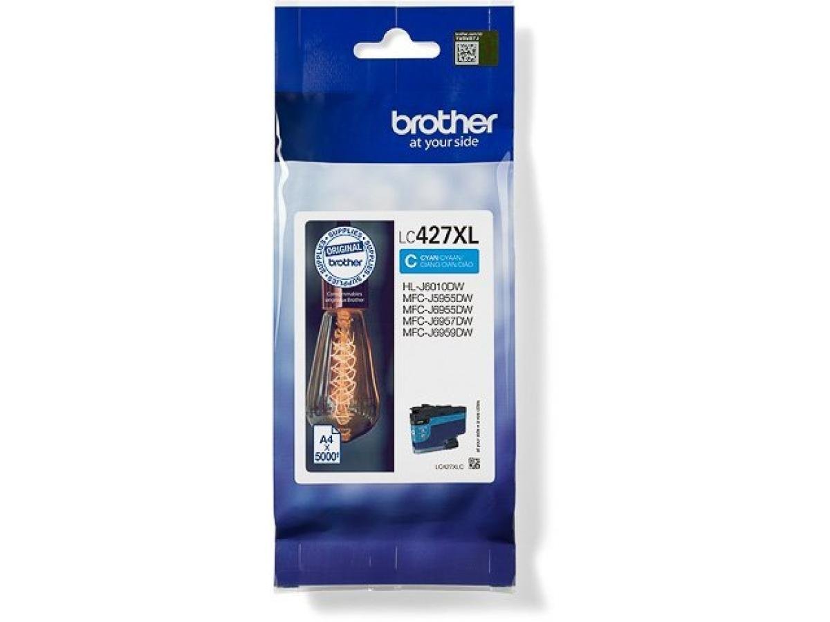 Brother LC-427 (LC-427XLC) – Cartucho de tinta Cian Original