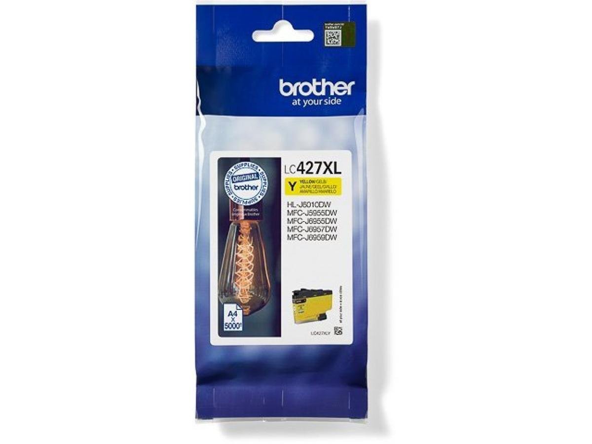 Brother LC-427 (LC-427XLY) – Cartucho de tinta Amarillo Original