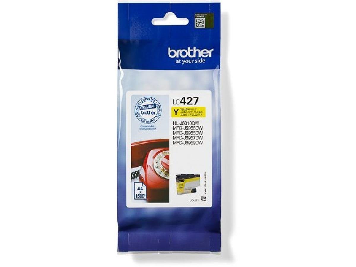 Brother LC-427 (LC-427Y) – Cartucho de tinta Amarillo Original