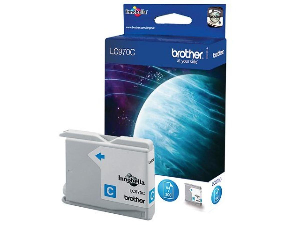 Brother LC-970 (LC-970C) – Cartucho de tinta Cian Original