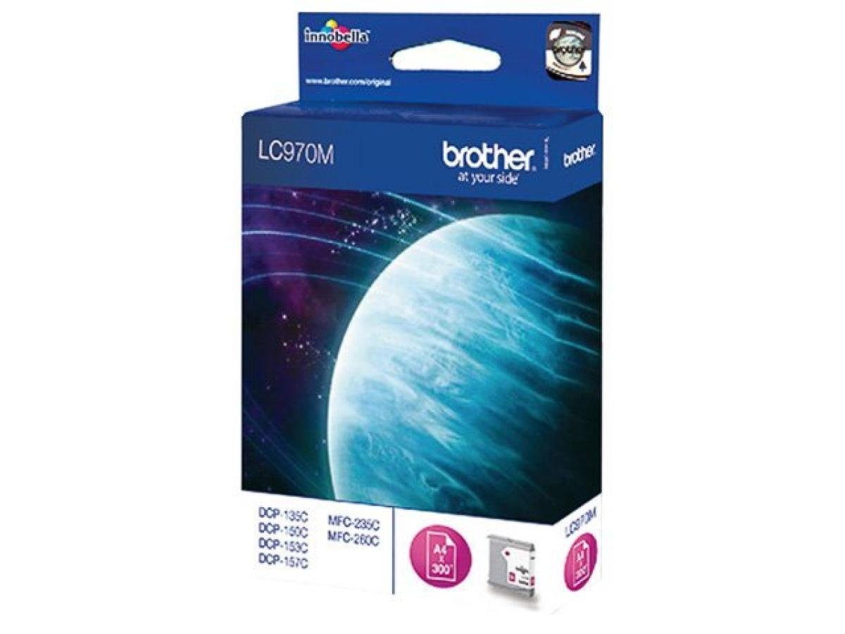 Brother LC-970 (LC-970M) – Cartucho de tinta Magenta Original