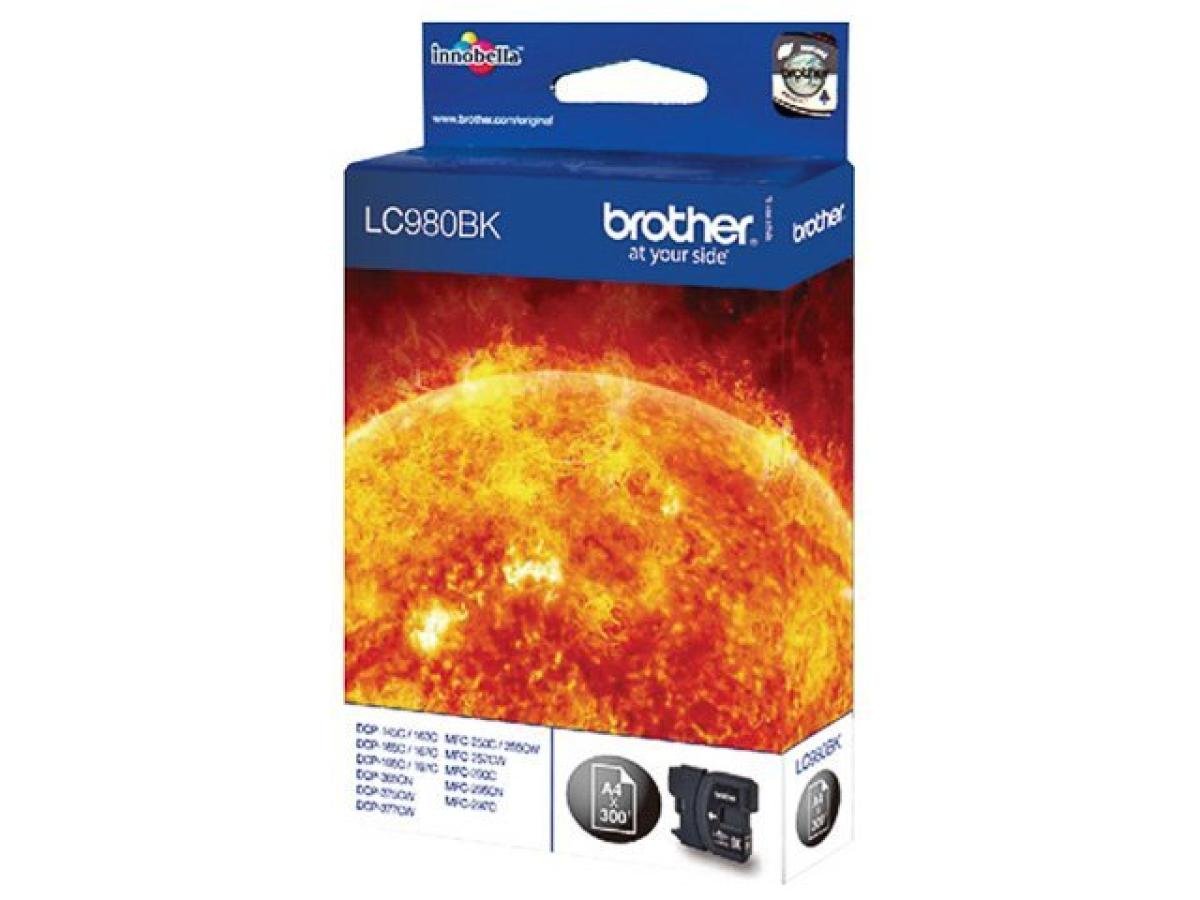 Brother LC-980 (LC-980BK) – Cartucho de tinta Negro Original