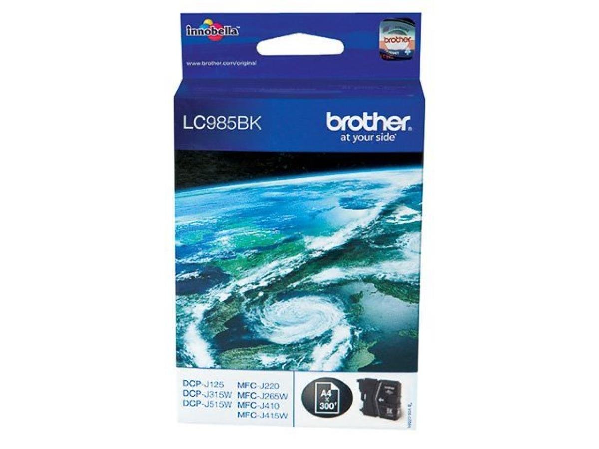 Brother LC-985 (LC-985BK) – Cartucho de tinta Negro Original