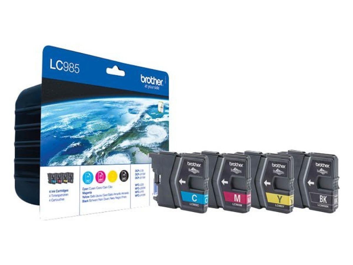 Brother LC-985 (LC-985VALBP) – Pack de cartuchos de tinta original