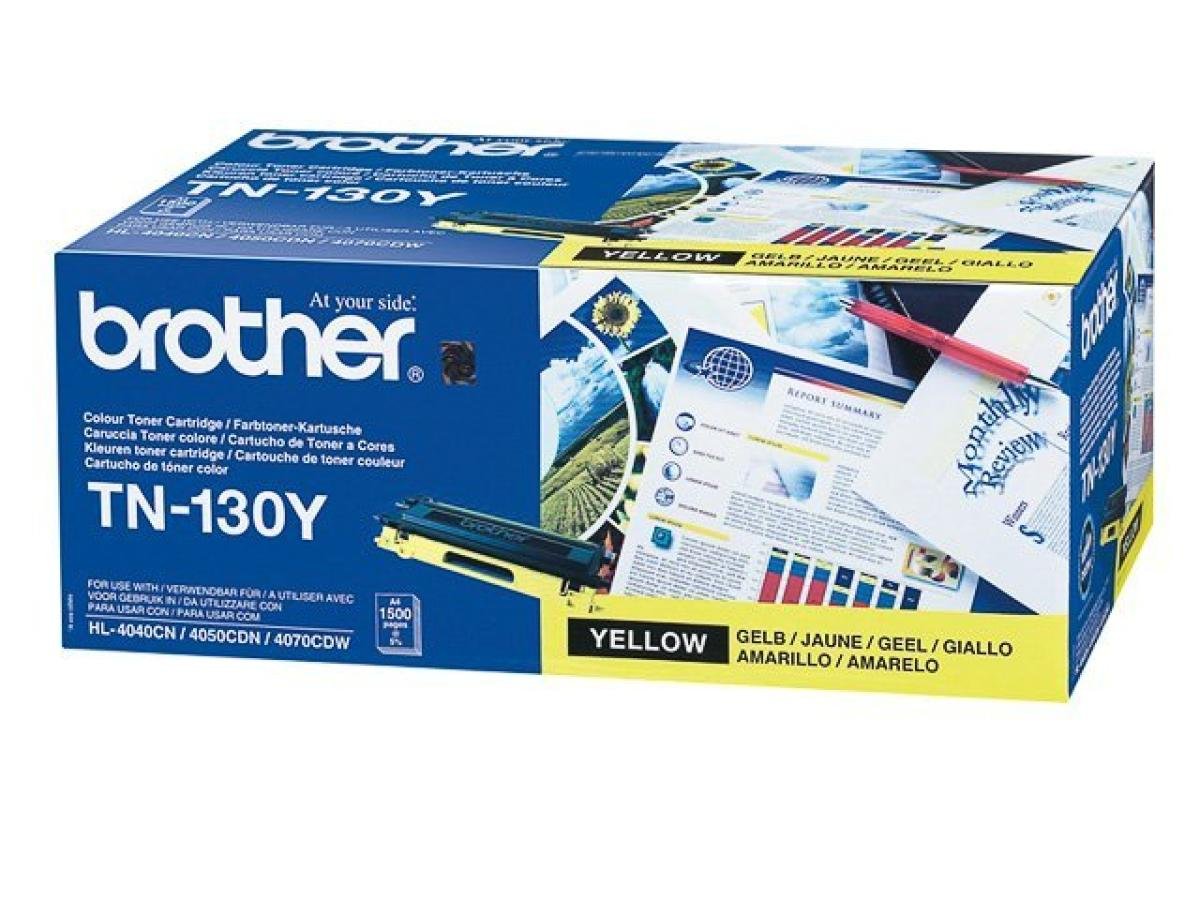 Brother TN-130 (TN-130Y) – Tóner Amarillo Original