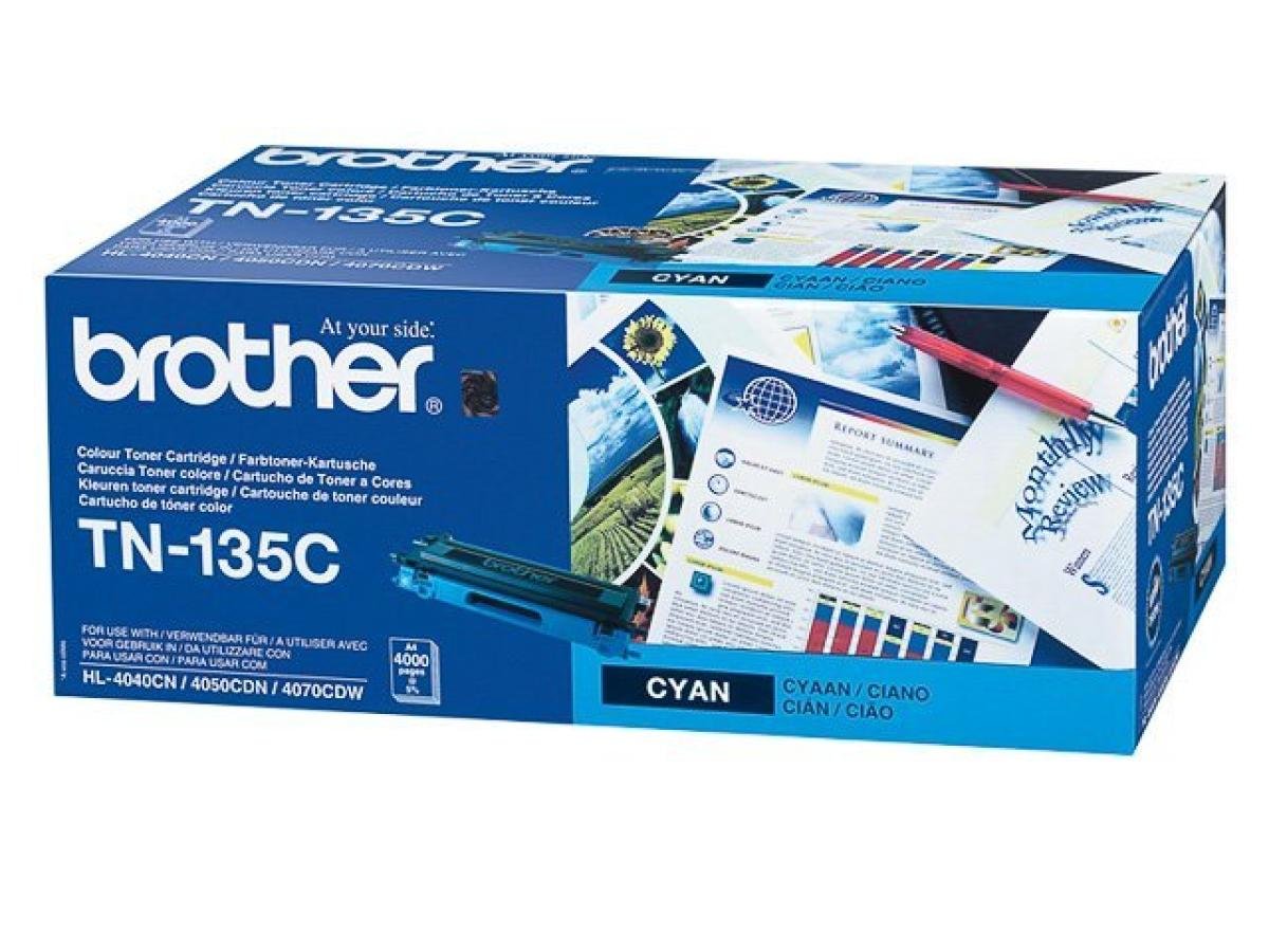 Brother TN-135 (TN-135C) – Tóner Cian Original