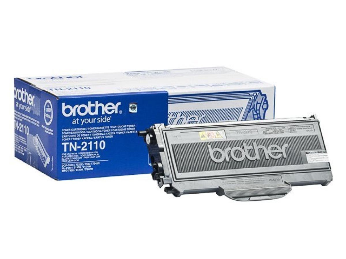Brother TN-2110 – Tóner Negro Original