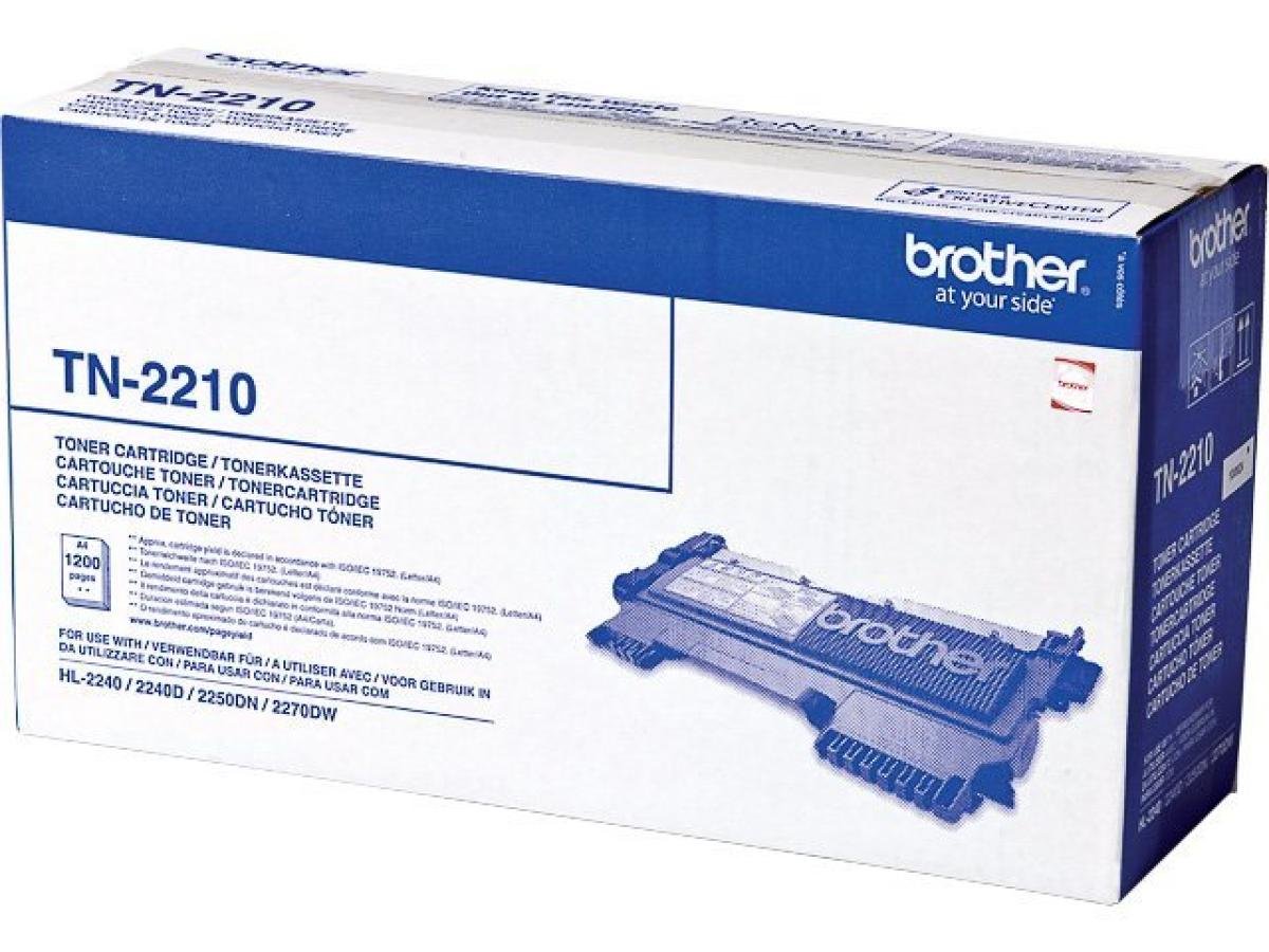Brother TN-2210 – Tóner Negro Original
