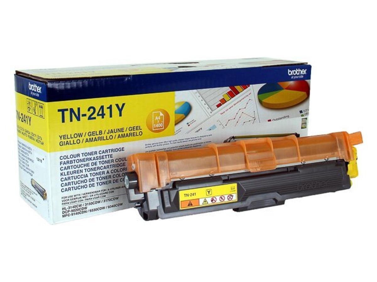 Brother TN-241 (TN-241Y) – Tóner Amarillo Original