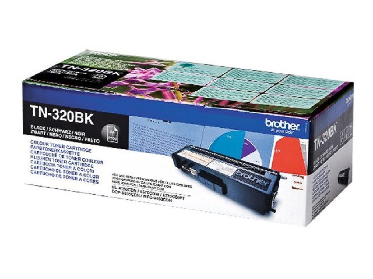 Brother TN-320 (TN-320BK) – Tóner Negro Original