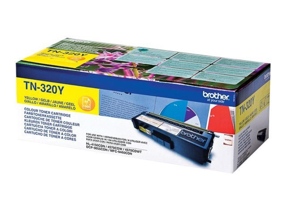 Brother TN-320 (TN-320Y) – Tóner Amarillo Original