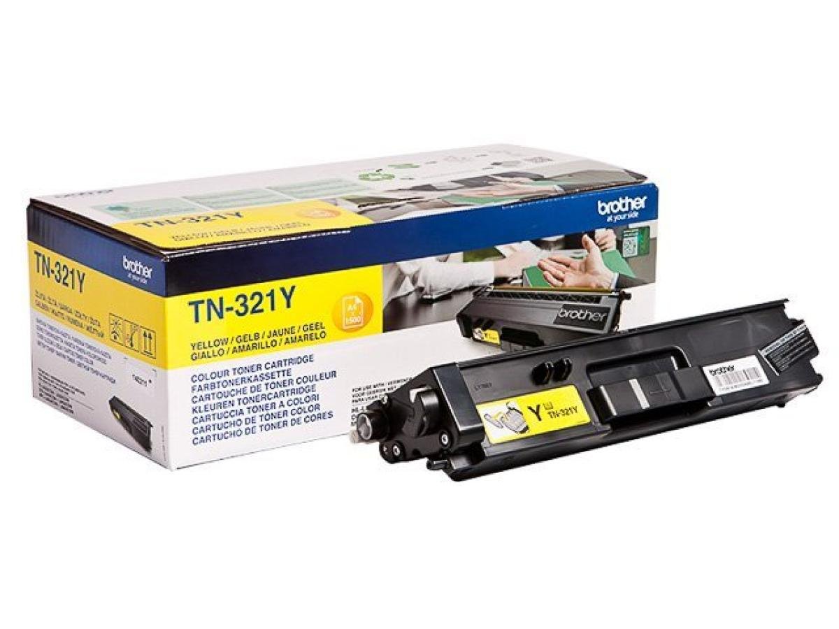 Brother TN-321 (TN-321Y) – Tóner Amarillo Original