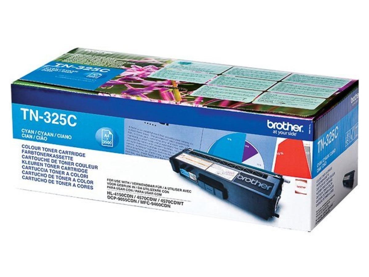 Brother TN-325 (TN-325C) – Tóner Cian Original