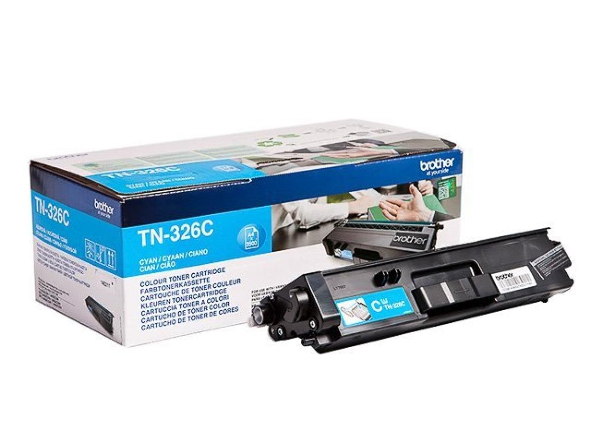 Brother TN-326 (TN-326C) – Tóner Cian Original