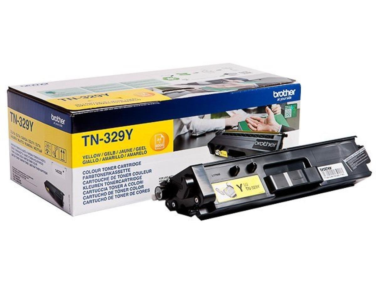 Brother TN-329 (TN-329Y) – Tóner Amarillo Original