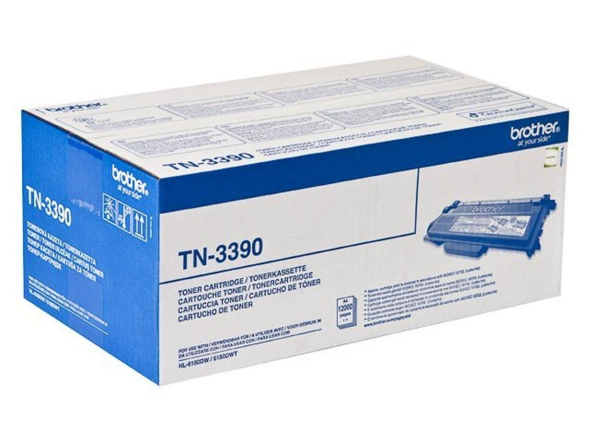Brother TN-3390 – Tóner Negro Original